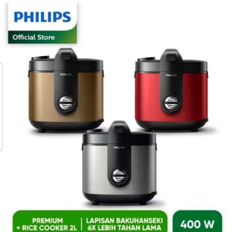 Jual Philips Rice Cooker 2 Liter HD 3138 di Seller SaikiAe Store