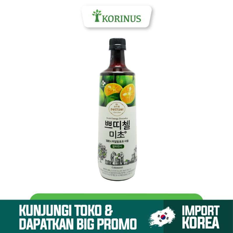 Jual CJ Petitzel Micho Fruit Vinegar for Drink (CALAMANSI) 900ml