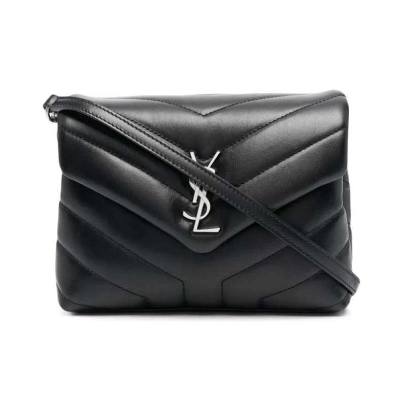 Jual Saint Laurent Loulou Matelasse Y Leather Shoulder Bag All Black di Seller voila.id Official