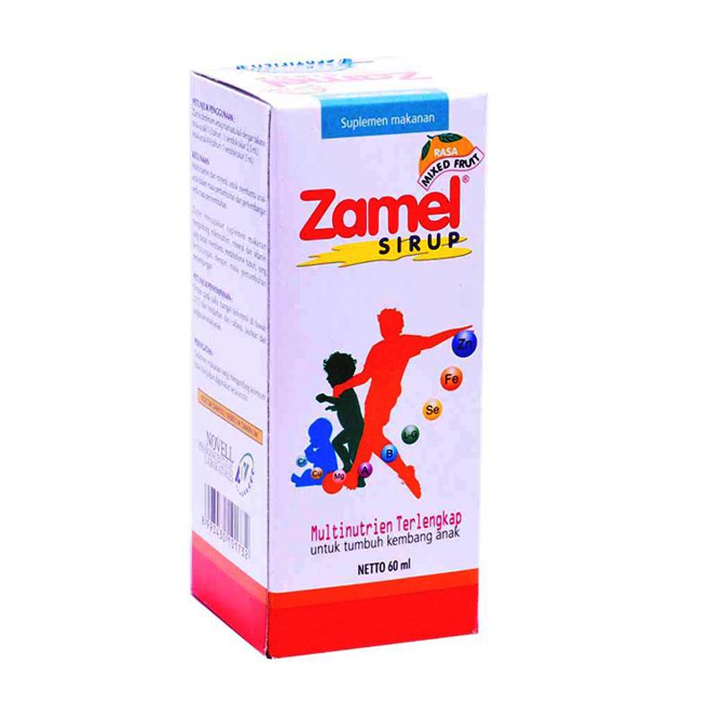 Promo Zamel Sirup 60 Ml Diskon 6% Di Seller Halodoc Official Store ...