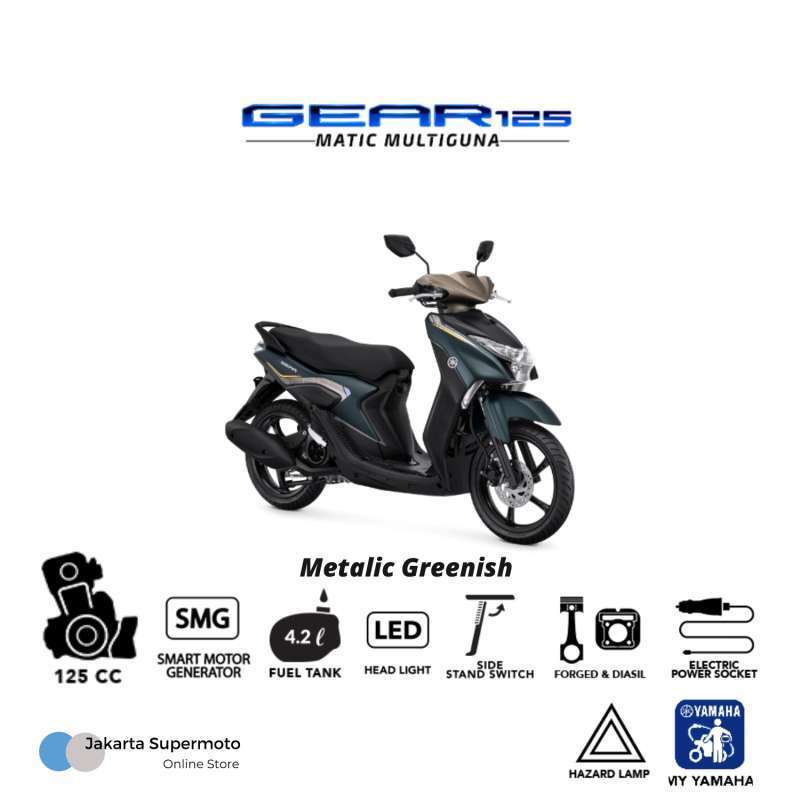 Jual Yamaha Gear 125 Standar di Seller Yamaha Cimahi Motor