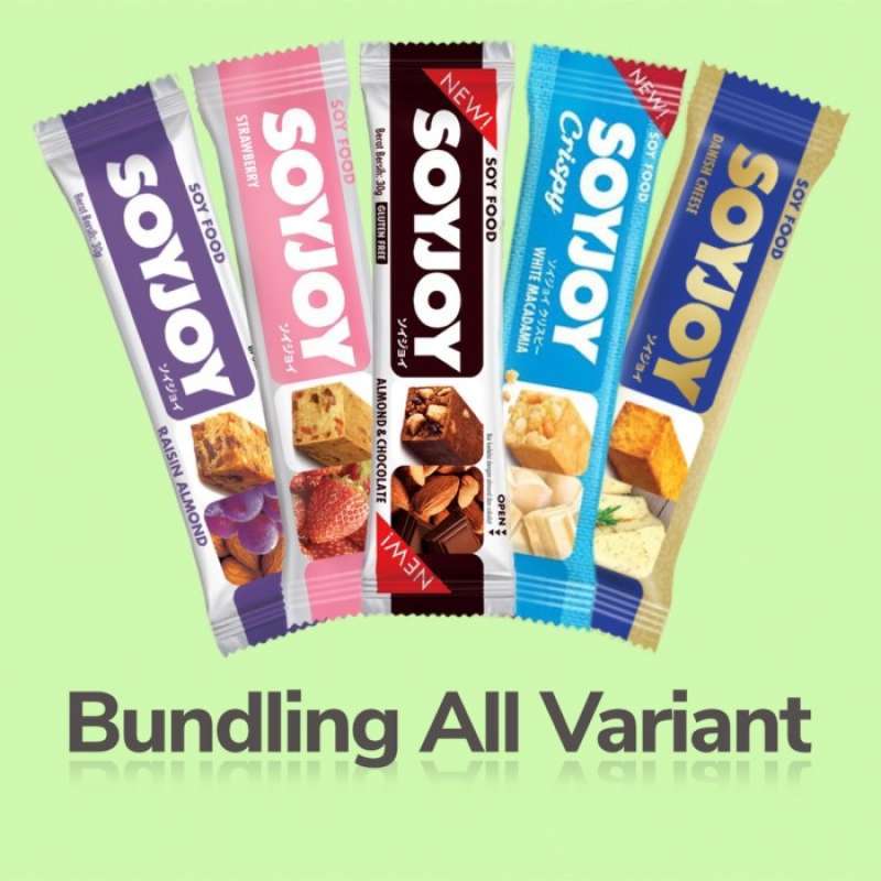 Jual Soyjoy All Variant Bundling 5 Varian Rasa Danish Cheese, Almond