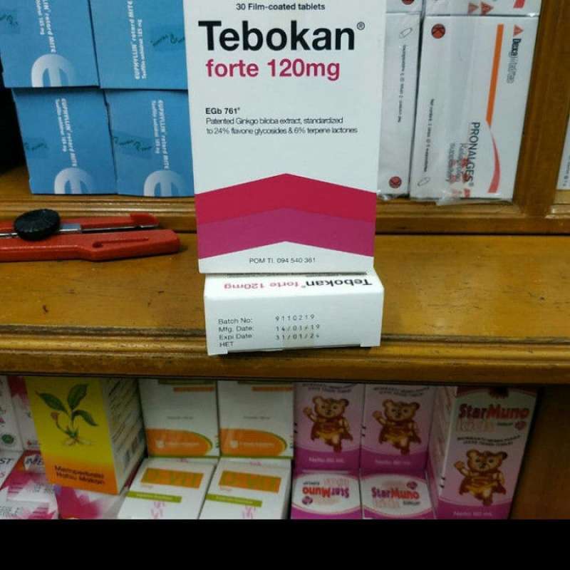 Jual Tebokan Forte 120 Mg Per Box di Seller Jakarta Health Center