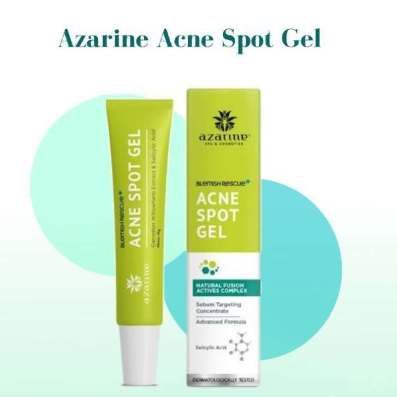 Jual Azarine Acne Spot Gel 15 gr di Seller tokopelanginicer - Sei Putih