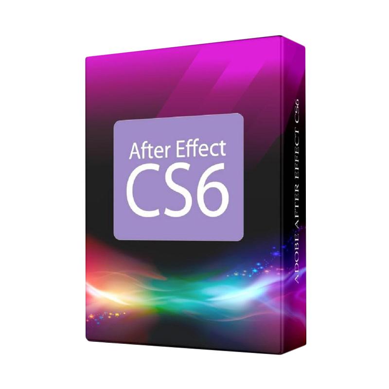 Jual Adobe After Effects CS6 License Original Personal Software