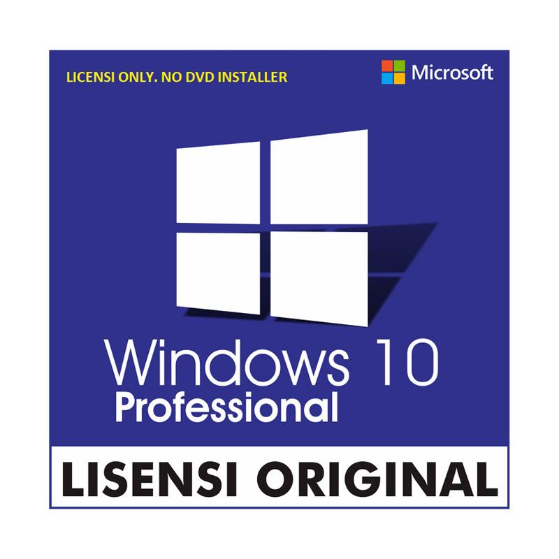 Promo Microsoft Windows 10 Professional Software [Lisensi Original] di