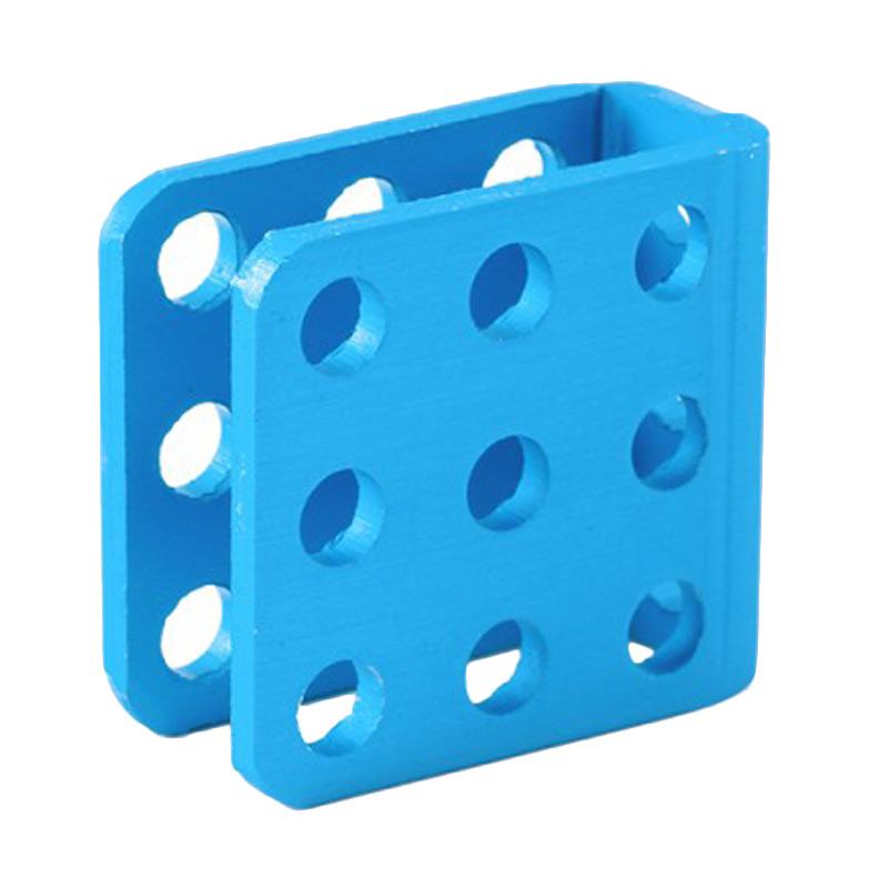 Jual Makeblock U Bracket U2 Blue Konstruksi Kerangka Aluminium