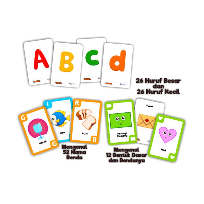 Promo Marbel Flashcard Huruf Abc Mainan Kartu Diskon 22% Di Seller ...