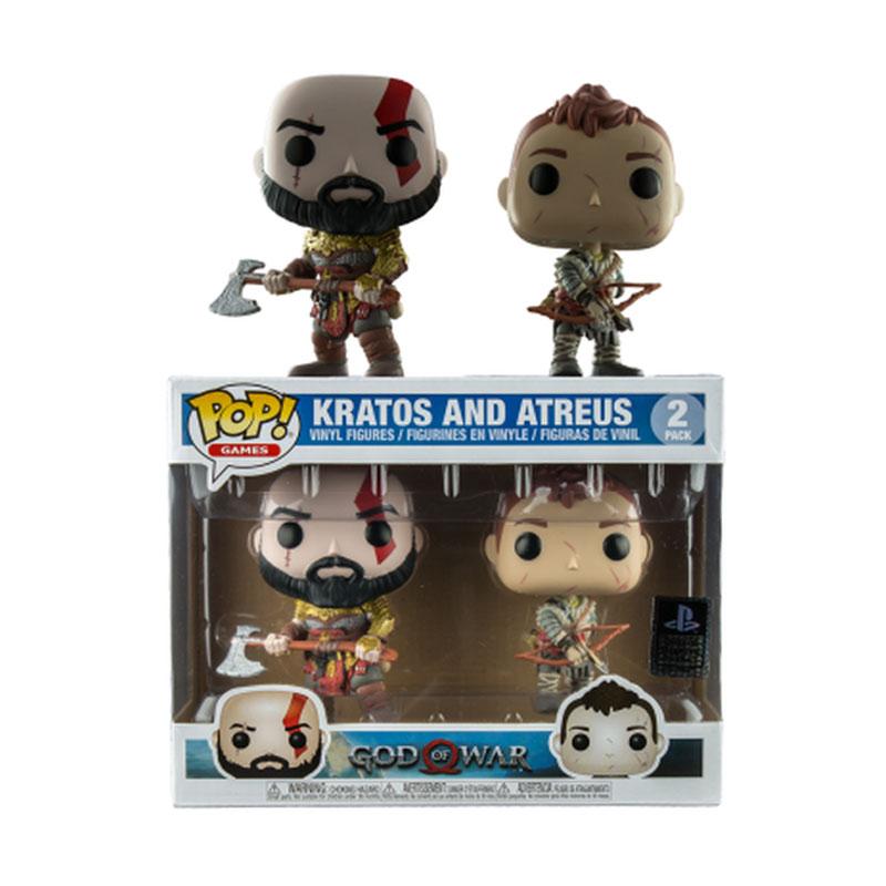 Jual Funko POP! God Of War Kratos Armored & Atreus 2Pack Exclusive Action Figure di Seller