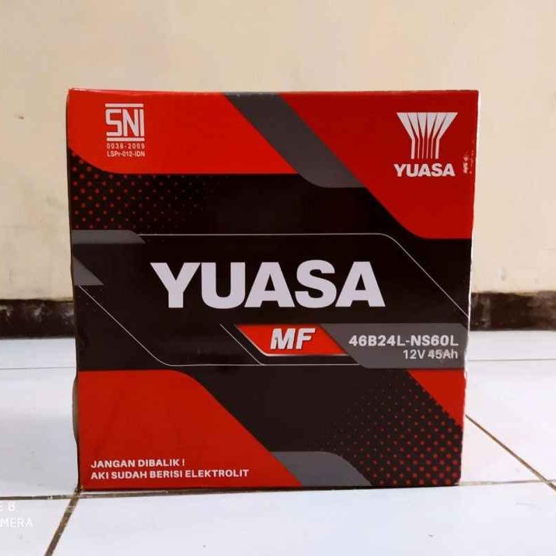 Jual AKI MOBIL GRAND LIVINA YUASA KERING NS60L 12V 45AH di Seller Toko