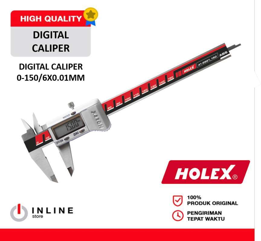 Jual Holex Sigmat Digital 6 Digital Caliper 0150/6x0.01mm Di Seller Ikm Inline Store