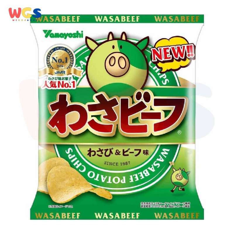 Jual Snack Yamayoshi Wasabeef Potato Chips Wasabi & Beef Potato Chips