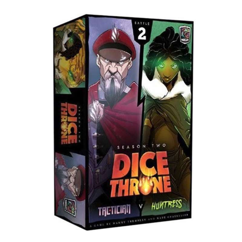 Jual Dice Throne S2 Battle Box 2 Tactician vs Huntress Board Game di