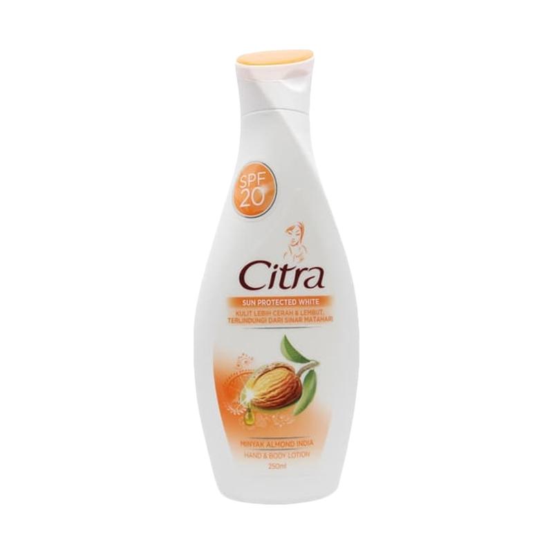 Jual CITRA Hand and Body Lotion Sun Protected White SPF 20 [250 mL