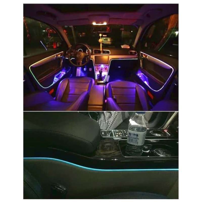 Jual Jual Lampu Interior Mobil Rgb Apps Interior Led Ambient Light Android Apps Multicolor di