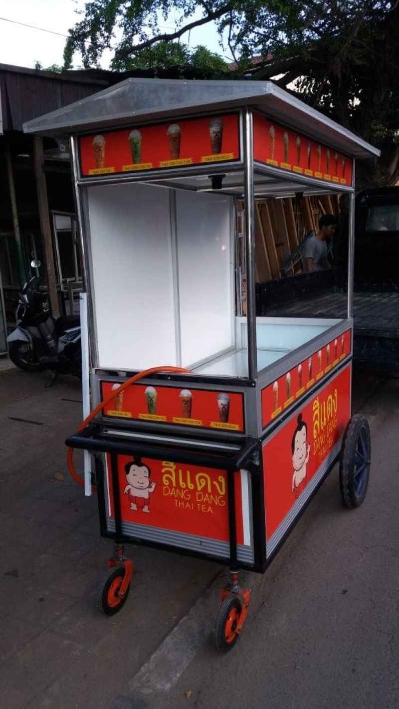 Jual GEROBAK THAI TEA, GEROBAK STAINLESS, GEROBAK ALUMUNIUM, THAI TEA ...