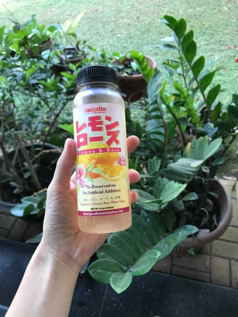 Jual Minuman Lemon Rose Juice 250ml Tanpa Pengawet Atw Pemanis Buatan