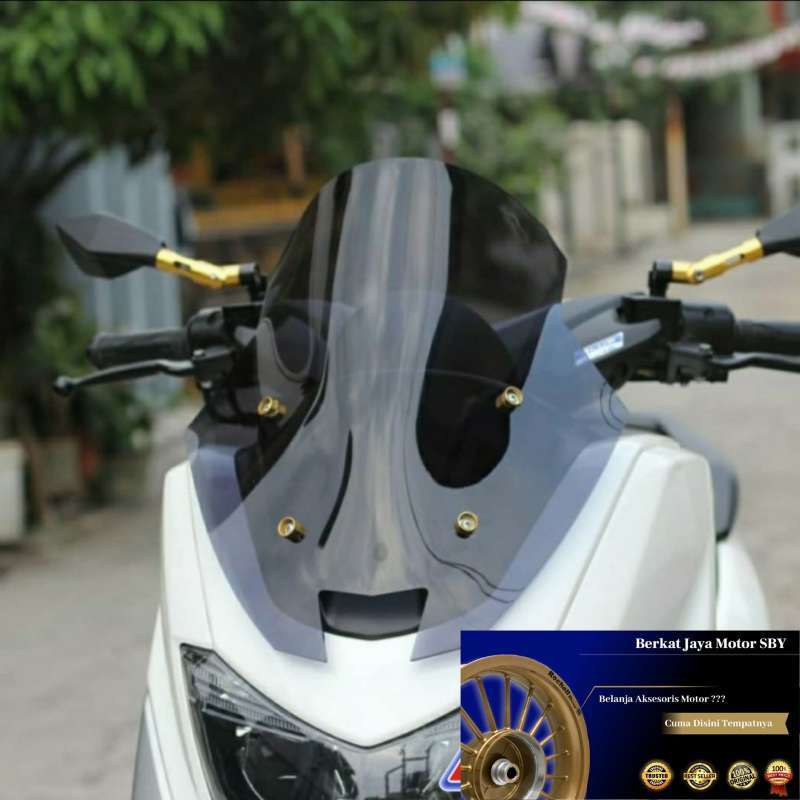 Promo WINDSHIELD WS VISOR OCITO TDR YAMAHA NMAX OLD NMAX NEW TEBAL 3MM