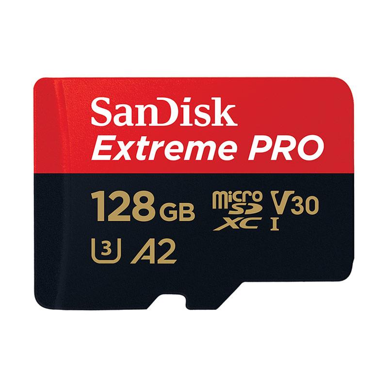 Jual Sandisk Extreme Pro MicroSDHC Memory Card [128GB/ A2