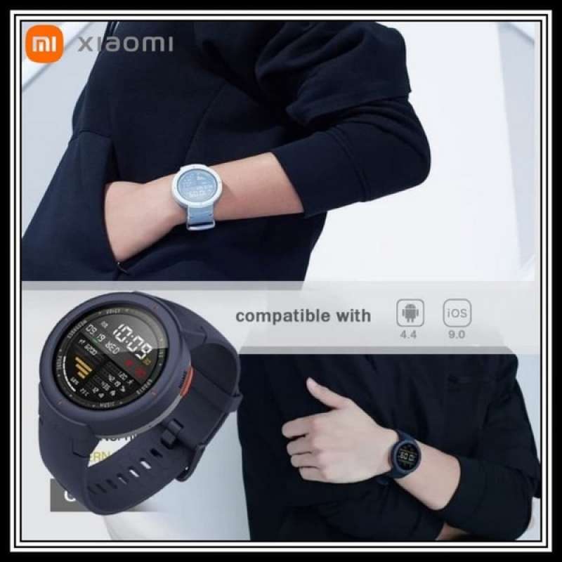 Jual Xiaomi Huami Amazfit Verge A1811 Original Smartwatch Jam Tangan ...