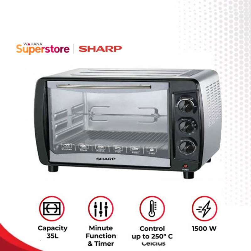 Jual Sharp Convection Oven Listrik 35 Liter 1500 Watt EO35SL EO