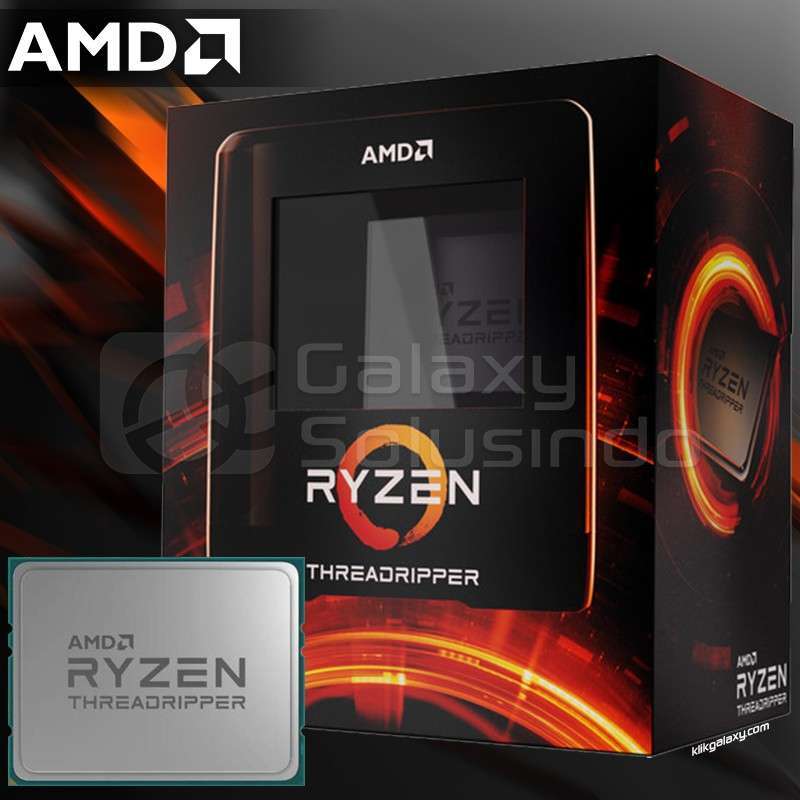 Jual AMD Ryzen Threadripper 3960X 24 Cores 48 Threads 4,5Ghz Boost TRX4 ...