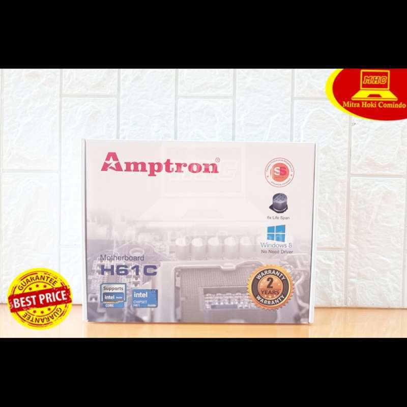 Jual Motherboard Mainboard Amptron H61C H61 C DDR3 LGA 1155 di Seller ...