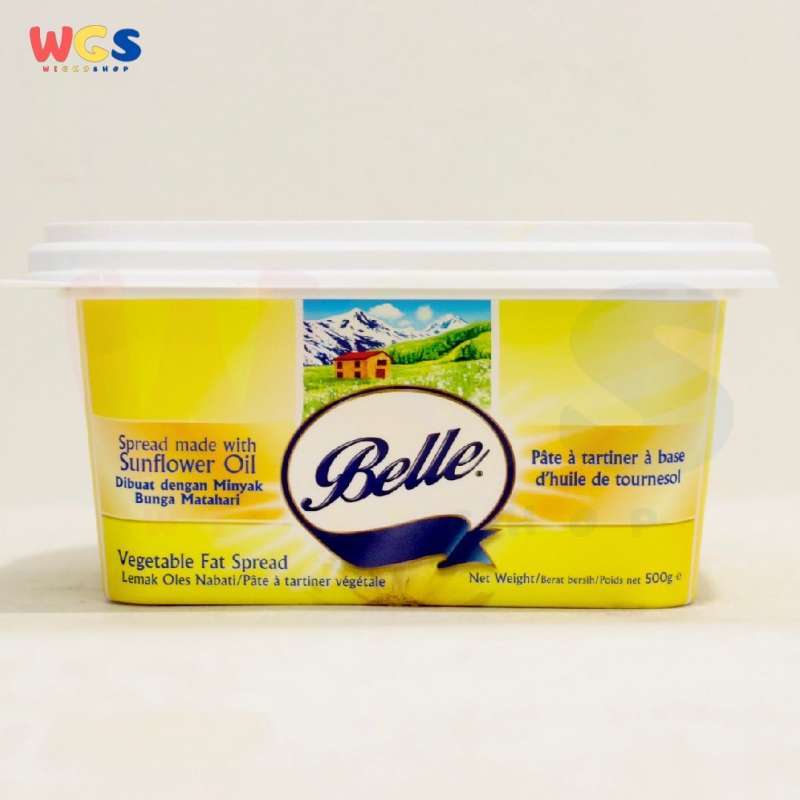 Jual Belle Margarine Made With Sunflower Oil Vegetable Fat Spread 500g