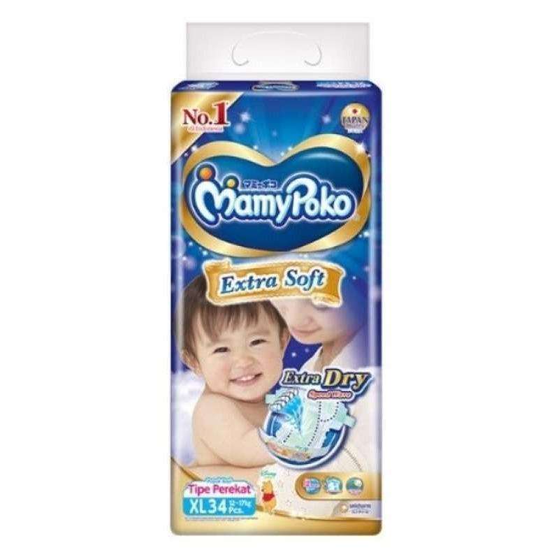 Jual Mamy Poko Diapers XL 34's pak di Seller Farmers Market Kemayoran
