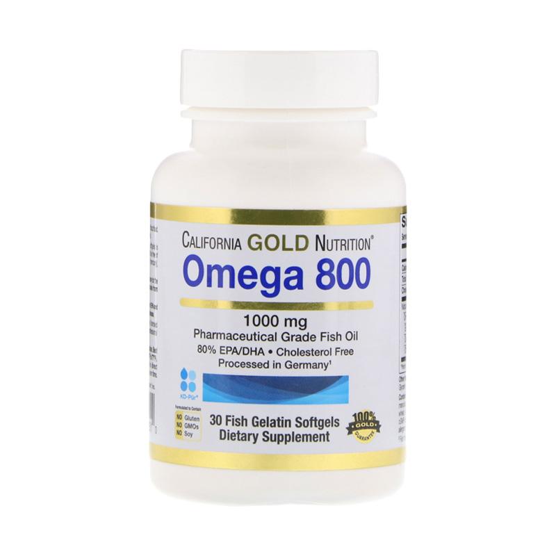 Jual CGN Omega 800 Pharma Grd 80 EPA/DHA Triglyceride Form 1000 mg
