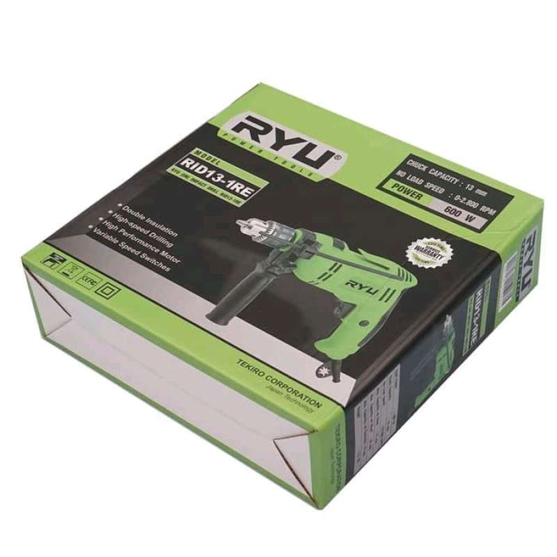 Jual RYU Impact Drill Rid13-1Re - Mesin Bor Beton, Besi & Kayu ...