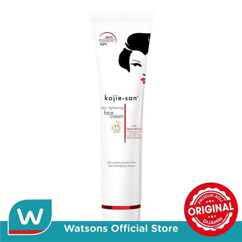 Jual Kojie San Skin Lightening Face Cream SPF15 with Hydromoist 22gr di
