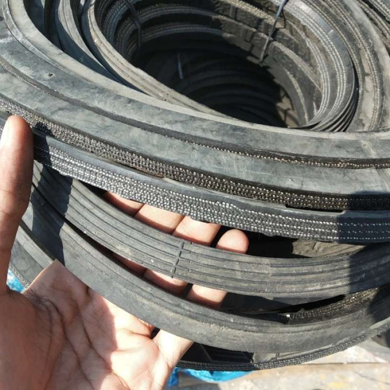 Jual Karet Timba Hitam 1 Meter Karet Tali Tambang Kerekan Sumur Depok
