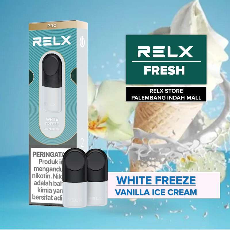 Jual RELX PODS PRO WHITE FREEZE di Seller Relx Palembang - 24 Ilir ...