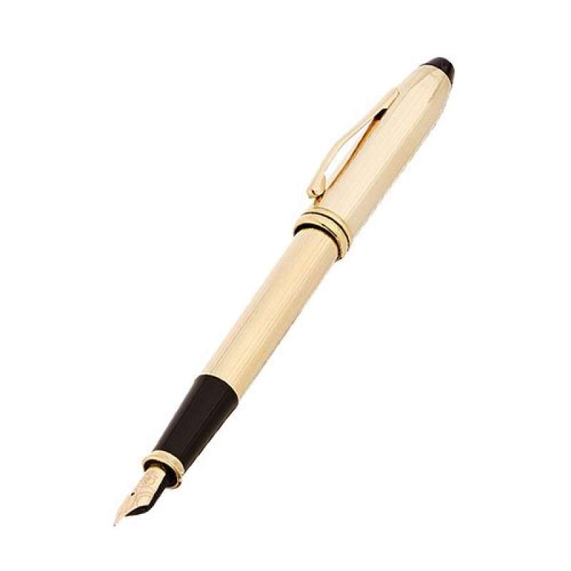 Jual Cross Townsend 10CT Gold Filled/Rolled Gold Pen Med Fountain di Seller LatestBuy 6053