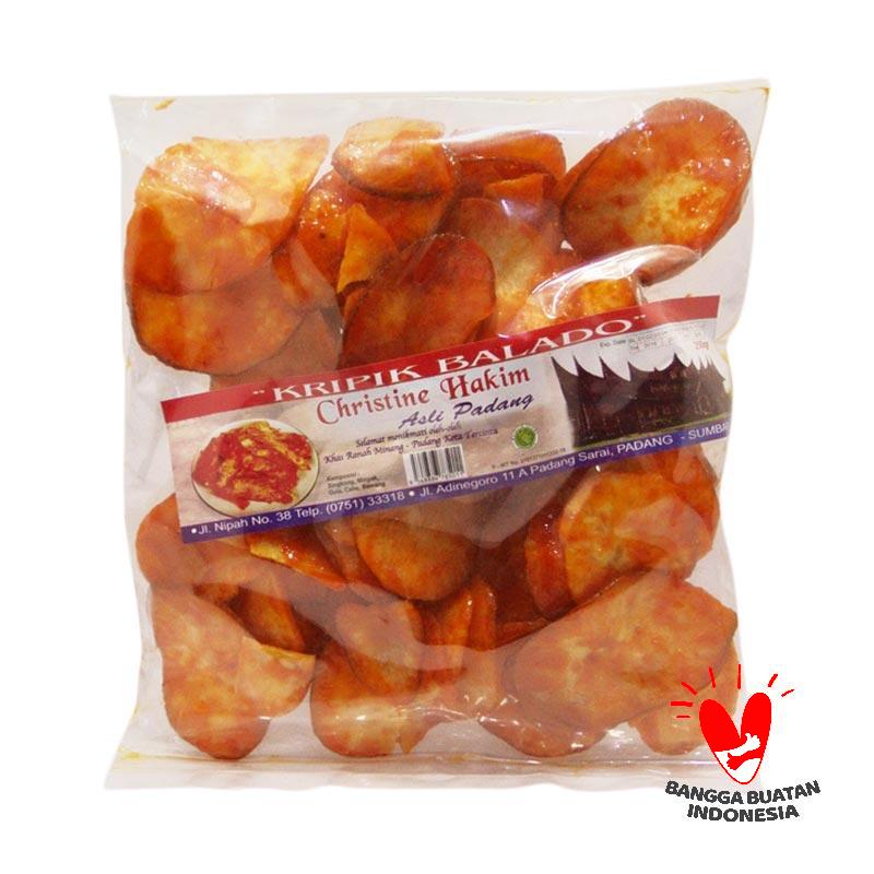 â Kripik Balado Bulat [250 G] Christine Hakim / Sanjai Balado Terbaru