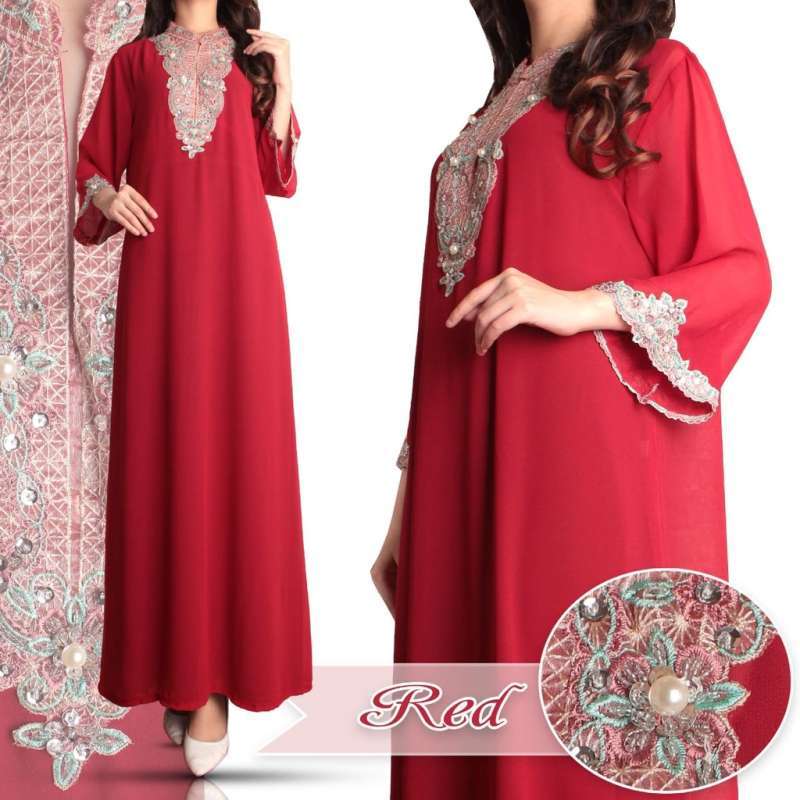 Promo Erico Kaftan Payet Modern Baju Muslim Dress Fashion Muslimah
