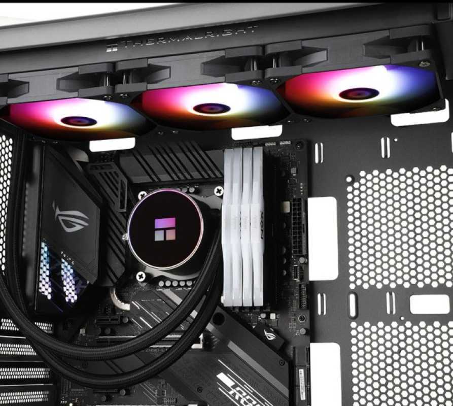 Cpu Magic Jual Thermalright Frozen Magic 360 Black Argb Cpu Aio Water Cooling Di ...