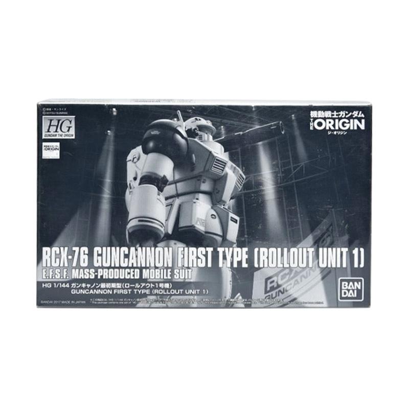 Bandai HG 1/144 RCX-76 Guncannon First Type (Rollout Unit 1) – Model Kit Limited Edition
