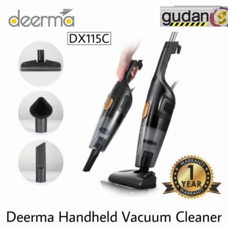 Jual Deerma Dx115c Handheld Vacuum Cleaner Penyedot Debu