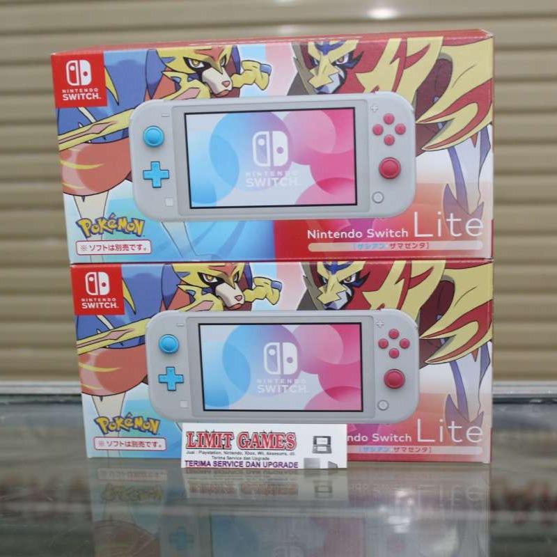 Jual Nintendo Switch Lite Console Zacian and Zamazenta Limited Edition