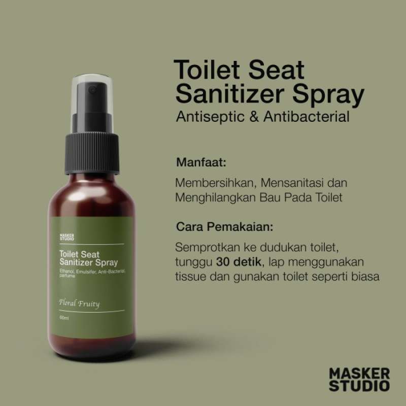 Jual Toilet Seat Sanitizer Spray Disinfectant & Antiseptik Multicolor di Seller AK_Gallery