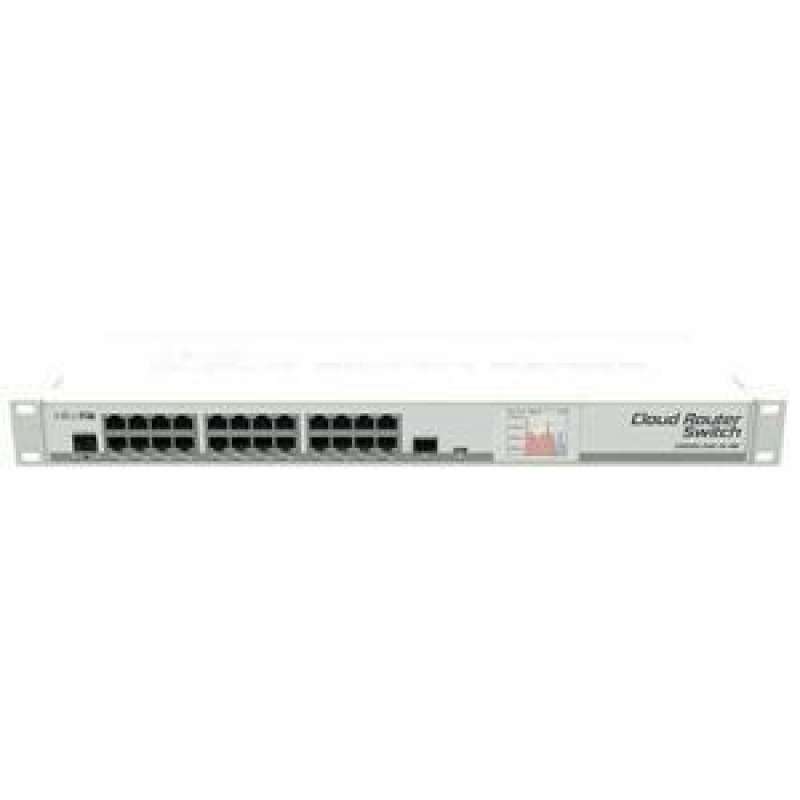 Jual MIKROTIK CRS226-24G-2S+RM Switch Layer3 24port Gigabit 2SFP 1U di ...