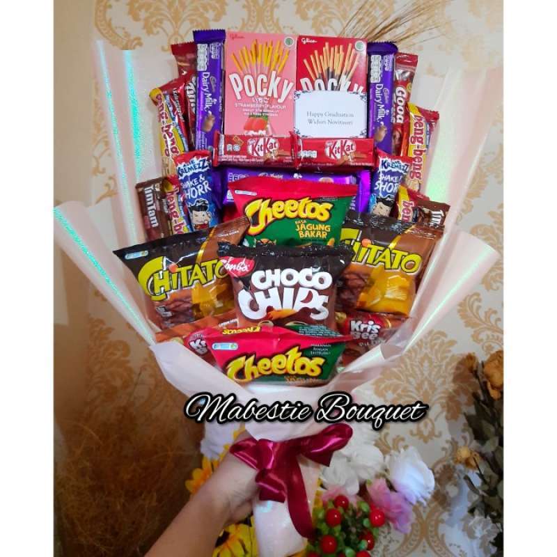 Jual bucket snacke jumbo | bucket wisuda - Variasi Multicolor di Seller ...