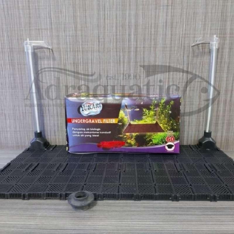 Promo YUKARI UNDERGRAVEL FILTER 60 CM DASAR BAWAH TANAH AQUARIUM