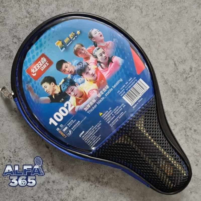 Jual Bat Tenis Meja DHS 1002 / R1002 + Tas Cover Original Bet