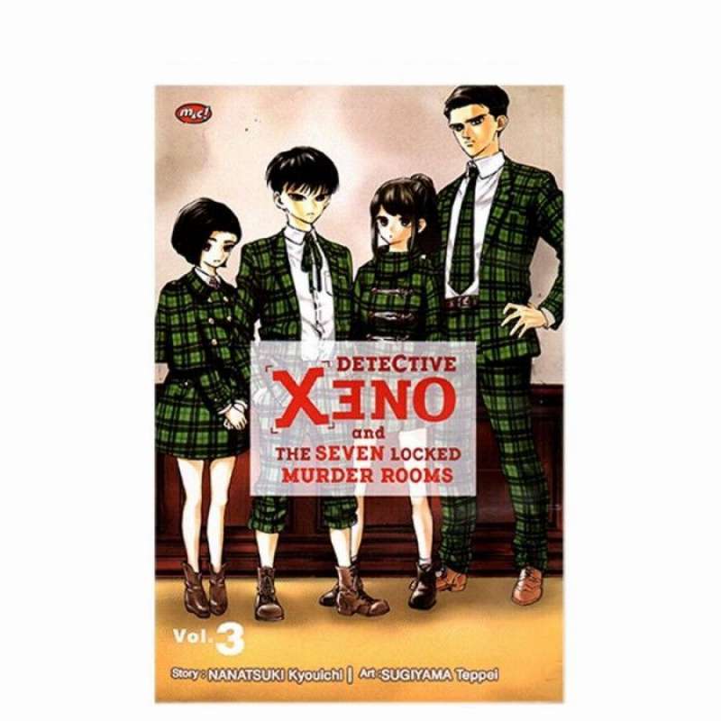Promo Original DETECTIVE XENO & THE SEVEN LOCKED MURDER ROOMS 03 Buku