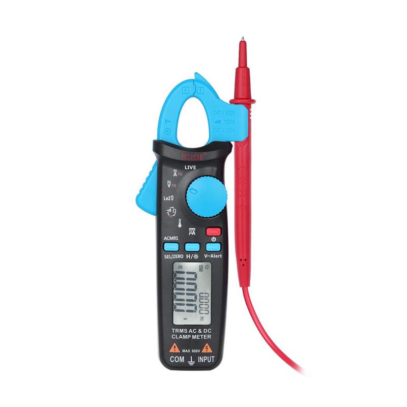 Jual Bluelans BSIDE ACM91 Digital Clamp Meter Current Voltage Resistance Tester Multimeter