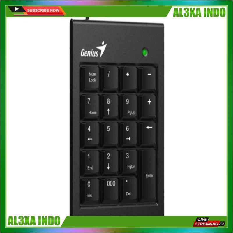 Jual Genius Numpad 100 Numerik Keyboard Keypad Numeric Usb Cable di ...