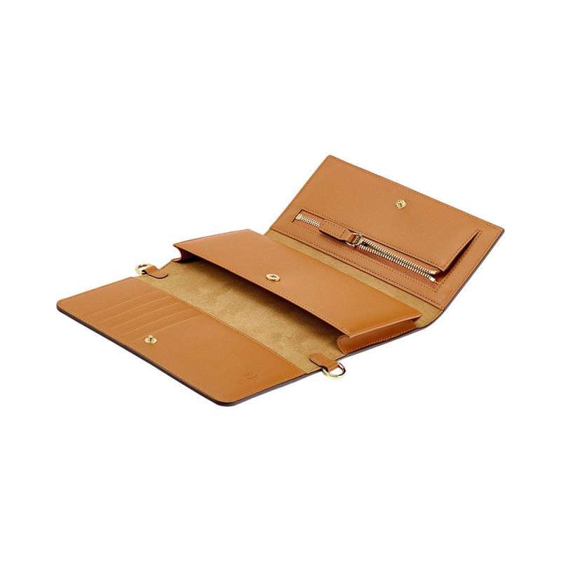 Jual MCM Crossbody Phone Wallet Visetos Original Cognac di Seller voila